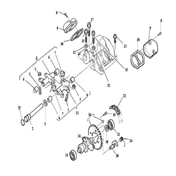 Chain cam shaft drive, 800058541 , Husqvarna